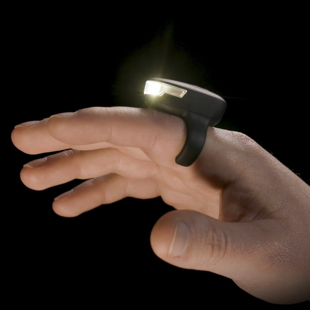 DEX FingerLight: Wearable LED Flashlight for Adventure & Outdoor Work